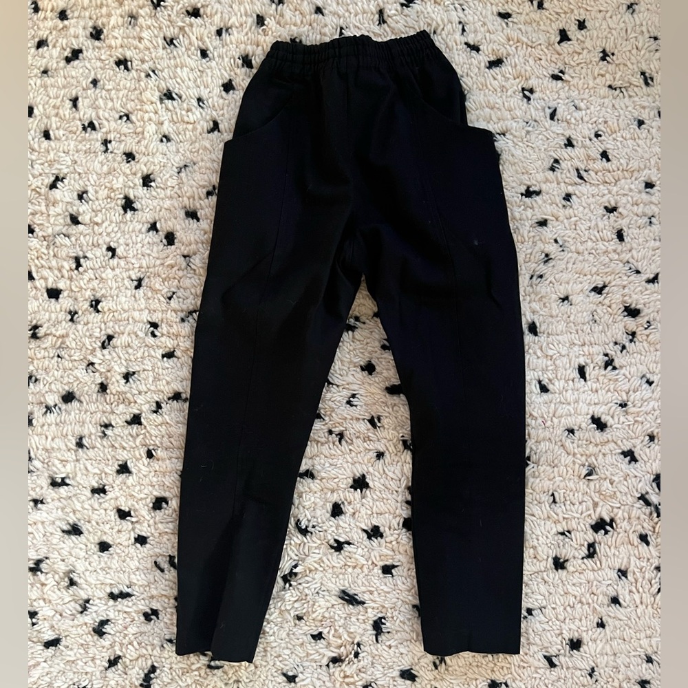 Cotton Canvas Clyde work pant Elizabeth Suzann hand-crafted trousers